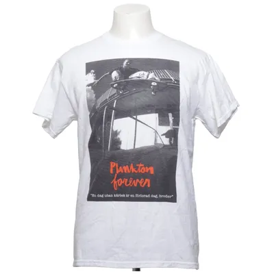 T-shirt (Vit, Svart, Röd) från Gildan Bomull