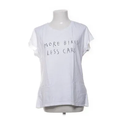 T-shirt (Vit) från Mango Denim & Tees Bambu, Bomull