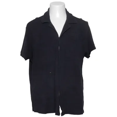 Short sleeve shirt (Gray) from Les Deux Cotton