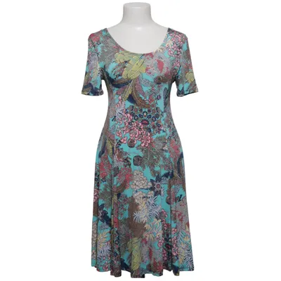 Dress (Blue, Multicolored) from Revdelle Elastane, Polyester
