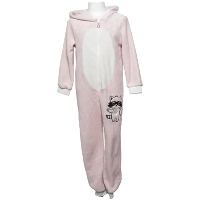 Onesie (Pink, White) from Lemon Beret Polyester