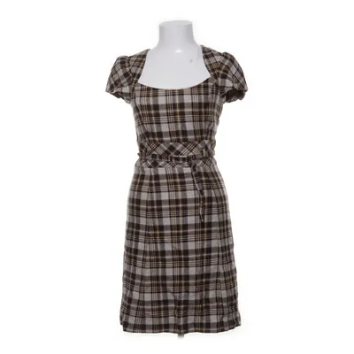 Jurk (Beige, Bruin, Wit) van Hallhuber Nylon, Polyester, Viscose, Wol