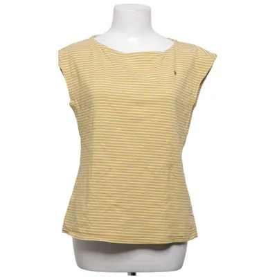 T-shirt (Jaune, Blanc) de Blutsgeschwister Élasthane, Coton biologique