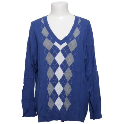 Pull-over (Bleu, Blanc, Gris) de Charter Club Coton, Polyamide, Viscose
