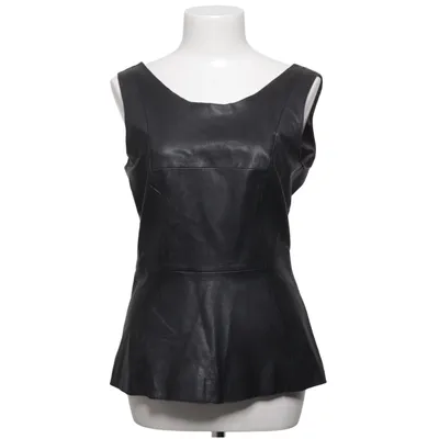 Peplum top (Zwart) van Twist & Tango Leer, Polyester