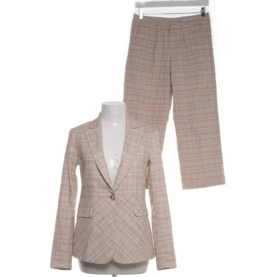 Kostym (Beige, Flerfärgad) från Mos Mosh Bomull, Elastan, Linne, Polyester, Viskos