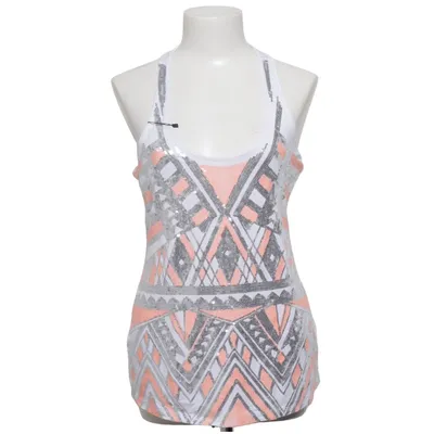 Tanktop (Wit, Oranje, Zilver) van 2B Bebe Elastaan, Viscose