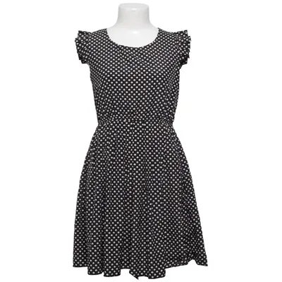 Jurk (Zwart, Wit) van Shikha London Polyester