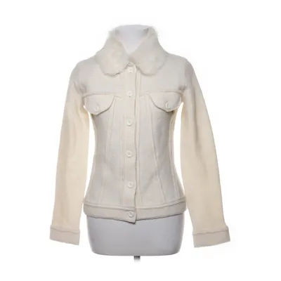 Veste (Beige) de Oui Polyamide, Fourrure de lapin, Laine