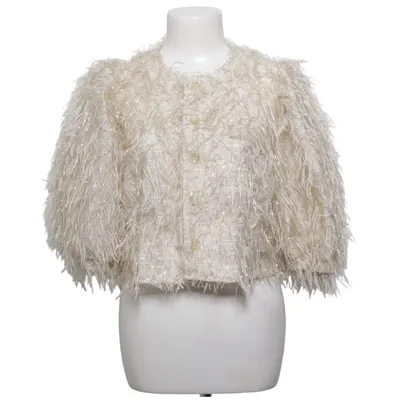 Bluse (Beige) fra Valerie Metallfiber, Polyester