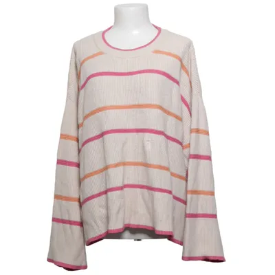 Strickpullover (Beige, Pink, Orange) von Samsa Collection Polyamid, Polyester, Viskose