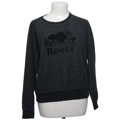 Sweatshirt (Gray) from Roots Cotton, Polyester