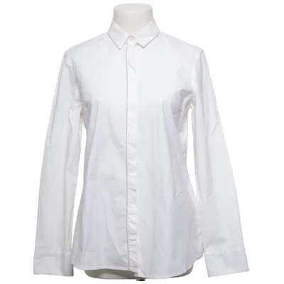 Shirt (Wit) van Hemisphere Katoen, Elastaan