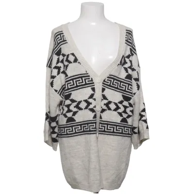 Cardigan (Wit, Zwart) van JSFN Acryl, Alpacawol, Polyamide