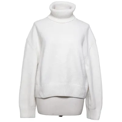 Polotröja (Vit) från H&M Akryl, Polyester, Ull