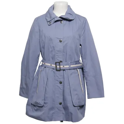 Raincoat (Blue) from Herluf Design Cotton, Polyamide, Polyester