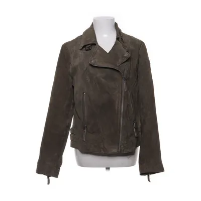 Leren jack (Bruin) van Freaky Nation Leer, Polyester