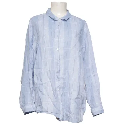 Blus (Blå, Vit) från Hampton Republic 27 Linne