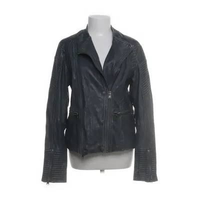 Leather jacket (Petrol green) from Garcia Jeans