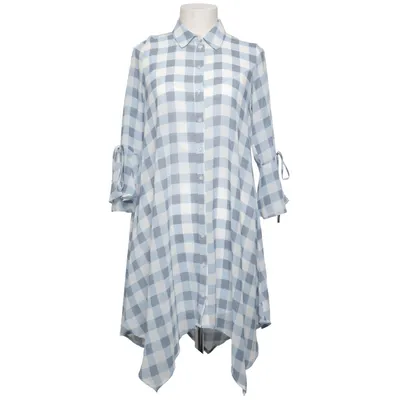 Shirt dress (Blue, White) from Atmosphere Polyester