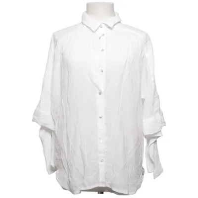 Shirt (White) from Luxzuz Polyester, Viscose