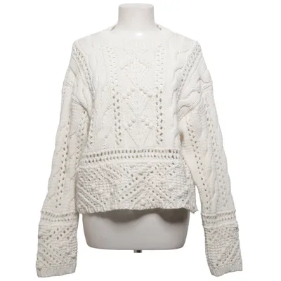 Pull-over (Blanc) de Lindex Coton, Polyester