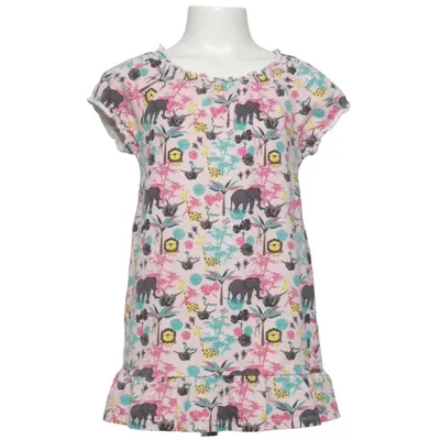 Robe (Beige, Multicolore) de Casual Girls Wear Coton, Élasthane