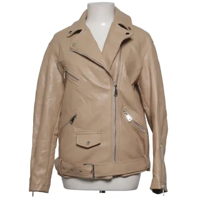 Bikerjakke (Beige) fra Cherry Koko Polyester, Polyurethan, Viscose