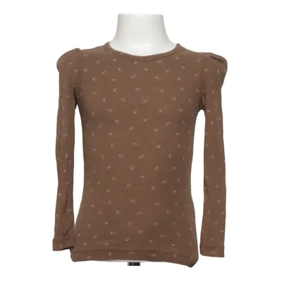 T-shirt à manches longues (Marron) de Name It Élasthane, Modal, Coton biologique