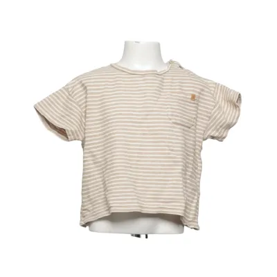 T-shirt (Beige, White) from Lil' Atelier Organic cotton