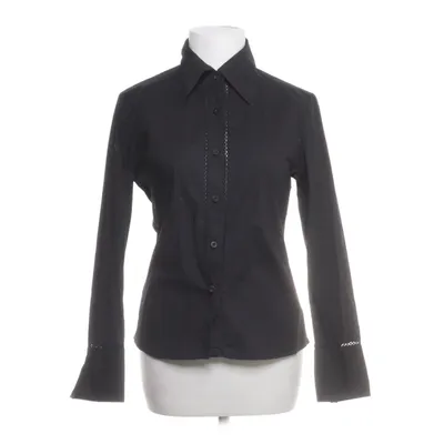 Shirt (Black) from Mangoon Cotton, Elastane