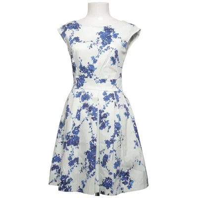 Dress (White, Blue) from Closet Cotton, Elastane