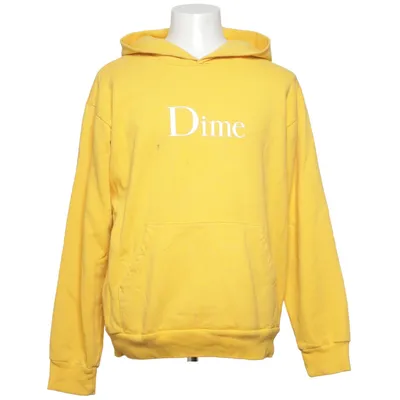 Sweat à capuche (Jaune) de Dime Coton