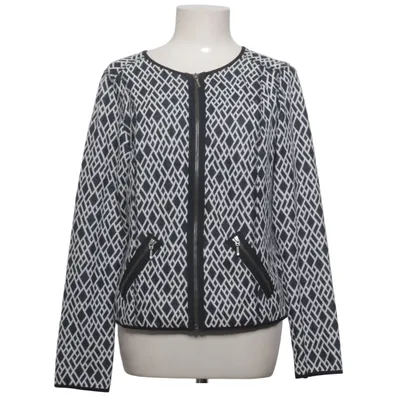 Jacket (Blue, White) from Dreamstar Elastane, Polyester, Viscose