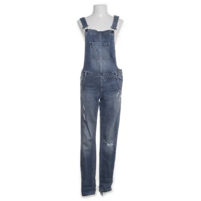 Hängselbyxor (Blå) från Noisy May Bomull, Elastan, Polyester, Viskos