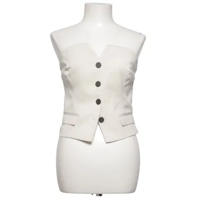 Top tube (Beige) de FB Sister Élasthane, Polyester, Viscose
