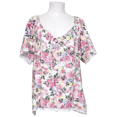 Top (White, Multicolored) from Bondelid Cotton