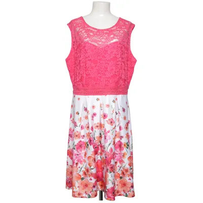 Klänning (Rosa, Vit, Orange) från Bodyflirt Boutique Elastan, Polyester