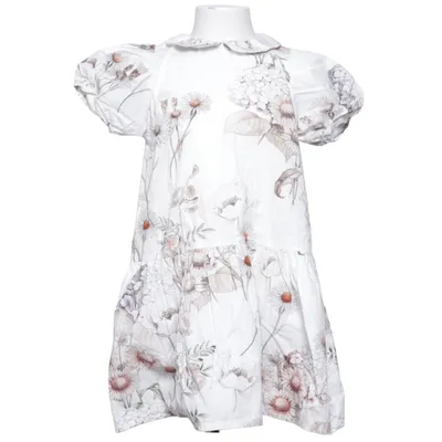 Klänning (Vit, Flerfärgad) från Christina Rohde Bomull