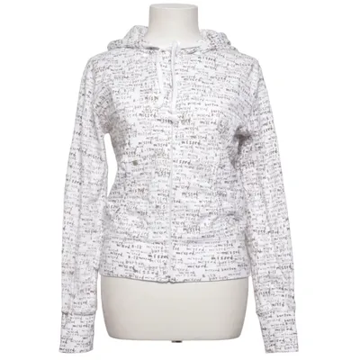 Hoodie (White) from Burton Snowboards Cotton, Elastane