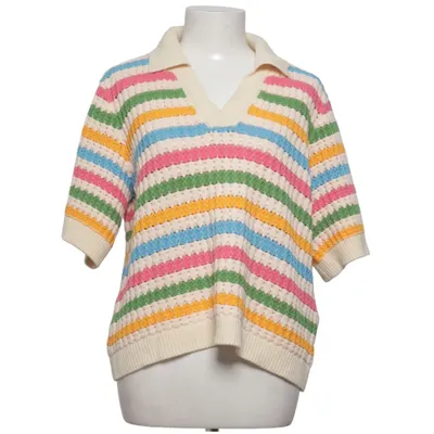 Sweater (White, Multicolored) from YAS Acrylic, Organic cotton