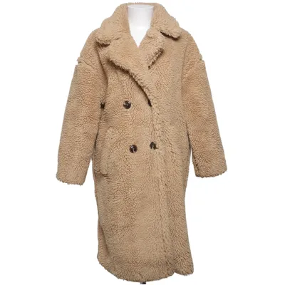 Winter coat (Teddy Oversized Jacket) from Chloé B x NA-KD Faux fur, Polyester