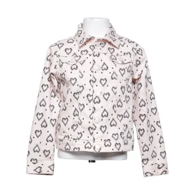 Jeansjacka (Beige, Svart) från H&M Bomull, Elastan, Polyester