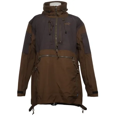 Anorak (Braun, Grau) von Arrak Outdoor Baumwolle, Polyester