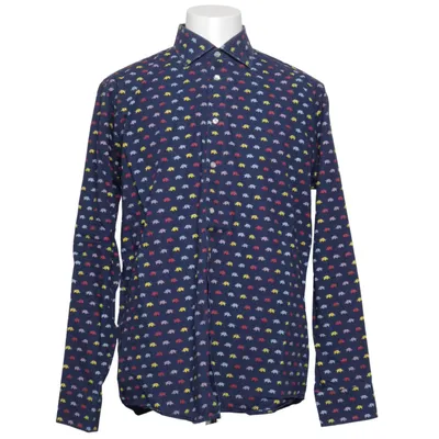 Skjorta (Blå, Flerfärgad) från John Henric Bomull