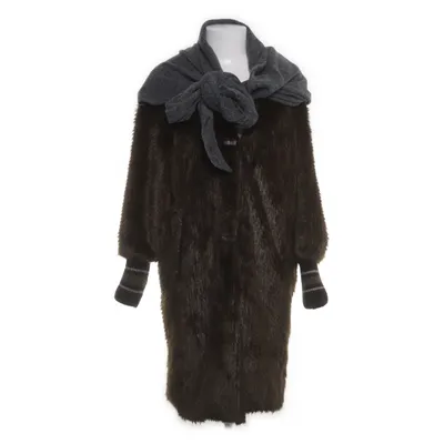 Winter jacket (Brown) from Ottod'Ame Acetate, Acrylic, Modal, Viscose