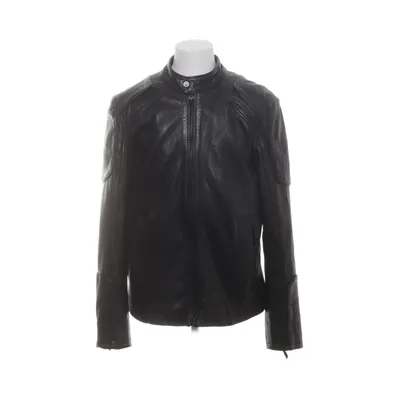 Läderjacka (Svart) från Suicide Squad Bomull, Skinn, Polyester