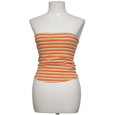 Tube Top (Orange, Gelb, Braun) von Nom Elasthan, Bio-Baumwolle