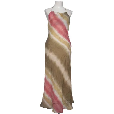 Maxi jurk (Roze, Beige, Meerkleurig) van Zara Lyocell, Polyamide
