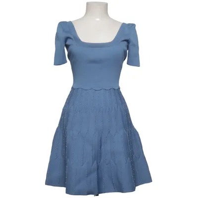 Kleid (Blau) von Sandro Paris Elasthan, Polyamid, Viskose